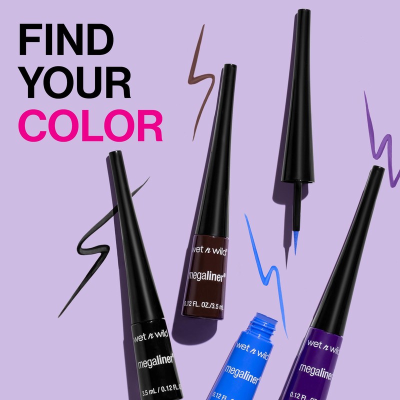 wet n wild MegaLiner Liquid Eyeliner - Electric Purple