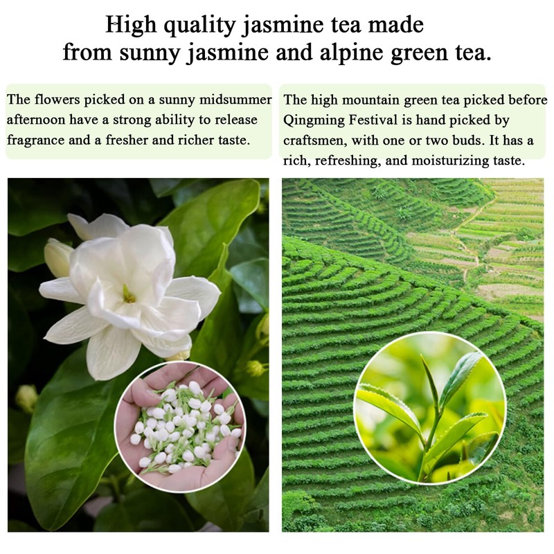 Jasmine Tea Loose Leaf Chinese Jasmine Green Tea Loose Leaf