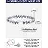 Bandmax Curb Chain Bracelet Men Women Stainless Steel Chain 5