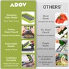 ADOV Vegetable Chopper, 14 in 1 Multi-Function Kitchen Mandoline Slicer,