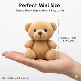 Yaliuliu Mini animales de peluche a granel, paquete de 24 llaveros de peluche pequeños para niños, juguetes de peluche de animales pequeños para recompensas en el aula, regalos de fiesta de cumpleaños