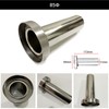 Moderno La Tail Motorcycle Muffler, Stainless Steel, General Purpose Car
