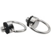 LRONG 2PCS 1/4 inch D Ring Screw Hinged Holder Camera