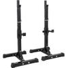 for 2PCS Squat Rack Adjustable 40"-66" Bench Press Stand Dumbbell