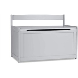 Melissa & Doug Wooden Toy Chest - Gray