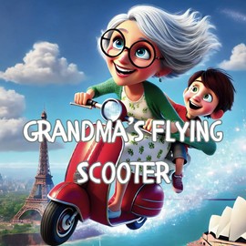Grandma's Flying Scooter: A Grandmother, a Grandson, and a ride like no other