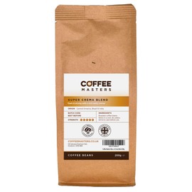 Coffee Masters Super Crema Blend Coffee Beans 200g