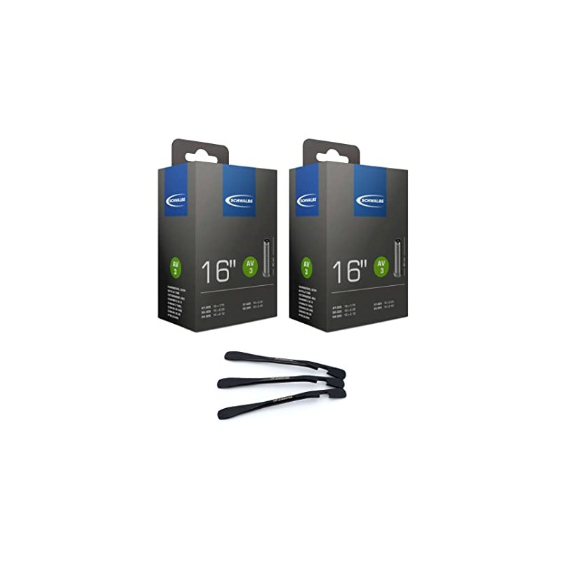 Schwalbe AV3 Bicycle Inner Tubes 16 Inch (47/62-305) Valve 40