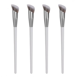 4 Pack Concealer Brush Under Eye Angled Nose Contour Brush Small Makeup Foundation Brushes