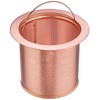 SANEI PH6501AF-2-L Sink Drain Basket, Copper, Germicidal Effect, Deep Type,