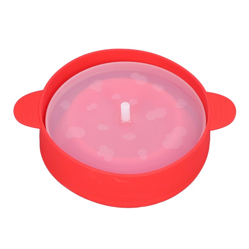 Large Microwave Popcorn Popper with Lid Handle BPA Free Foldable