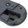 Wireless Mouse Black BT Or USB Receiver Silent Click Adjustable