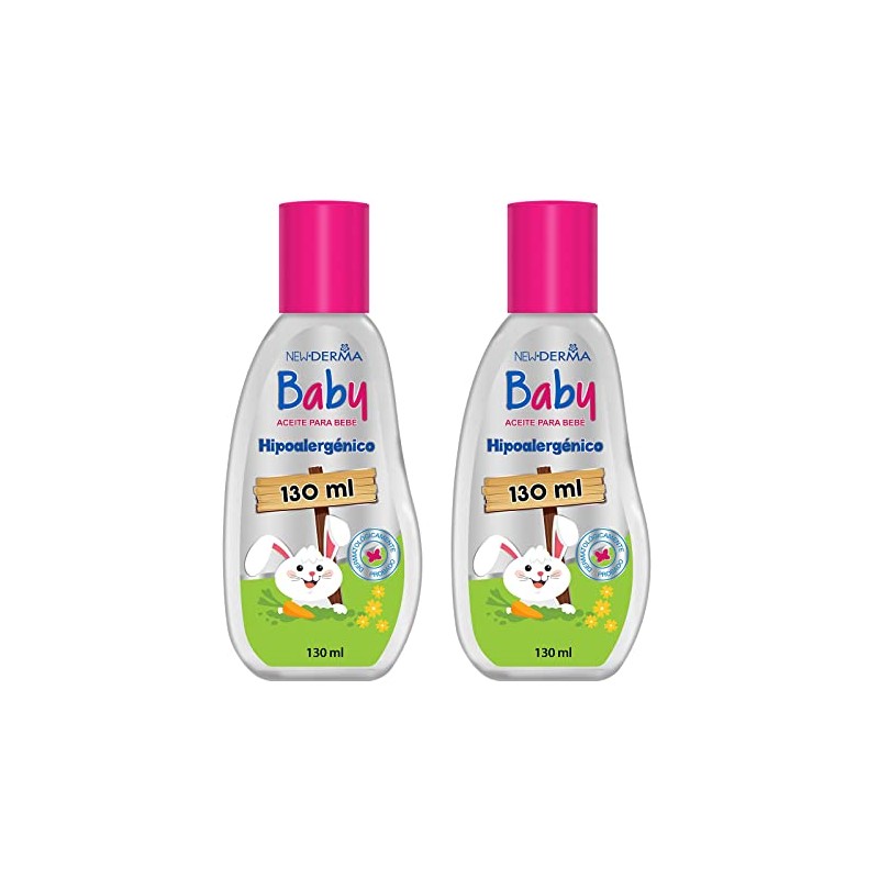 Duo New Derma Baby Aceite para Bebe 130 ml c/u