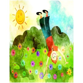 Kid's Notebook: 100 Pages 8.5" X 11" Wide Ruled Line Paper