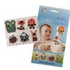 Tianbi 6Pcs Forehead Head Strip,Baby Head Thermometer,Cartoon Forehead Thermometer Sticker,
