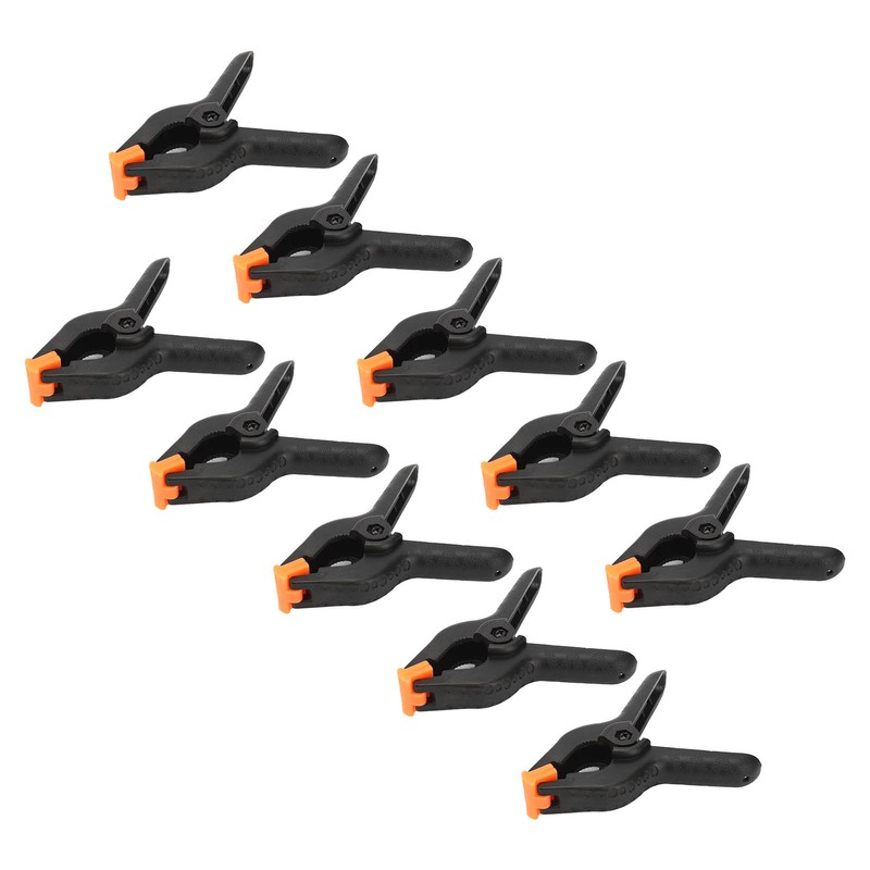 10Pcs Spring Clamp Plastic Clip Fixture Repair Fastening Tool Set