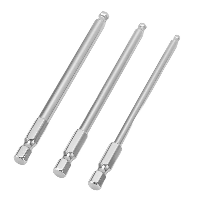 9pcs Hex Screwdriver Bit Set Rustproof S2 Steel Magnetic Ball