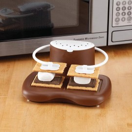 Progressive International Prep Solutions Microwave S'mores Maker 30 Second Easy Cleanup Dishwasher Safe