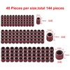 ANBOWEI 150pcs Sanding Sleeves Set, Including 144pcs Sanding Belt Sleeves