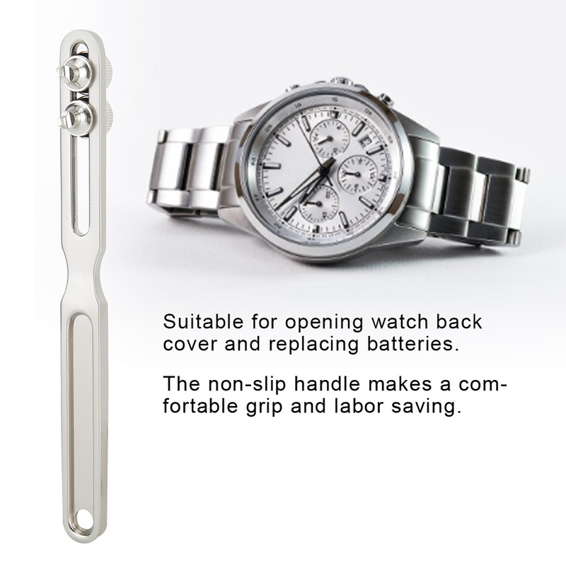 Professional Adjustable Watch Back Case Opener Cover Repair Wrench Remover