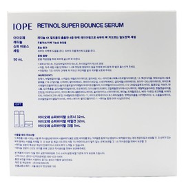 IOPE New 아이오페 레티놀 슈퍼 바운스 세럼50ml 기프트세트 탄력세럼 New Iope Retinol Super Bounce Serum 50ml Gift Set Firming Serum