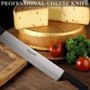 BOLEXINO 15 Inch Double Handle Cheese Knife for Charcuterie, High