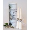 Bridal Wreath Wedding Unity Candles