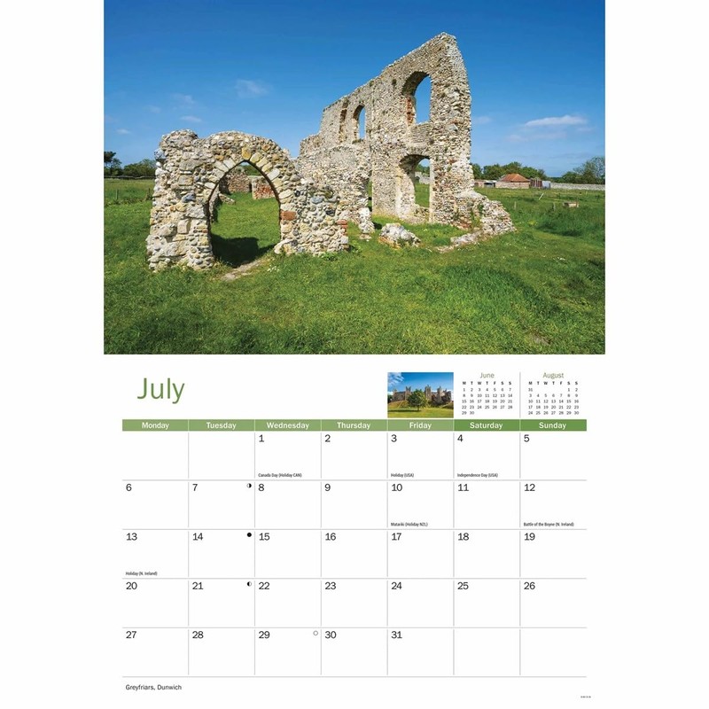 Carousel Worldwide, Suffolk 2026 A4 Wall Calendar
