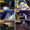 Headlamp Rechargeable, 230° Wide Beam Head Lamp LED with Motion