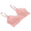 Women's Nursing Bra Front Closure Removable Padded Lace Patterns Breastfeeding