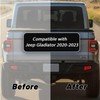 GEEGEETOP Red Full Lens LED Rear Reflector Bumper Fog Light