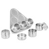 Internet's Best Triangle Magnetic Spice Rack - 6 Jars -