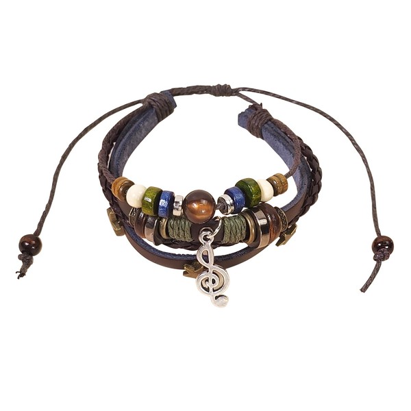 HFZRZFH Hippie Boho Fairy Grunge Aesthetic Y2K Multilayer Beaded Bracelet