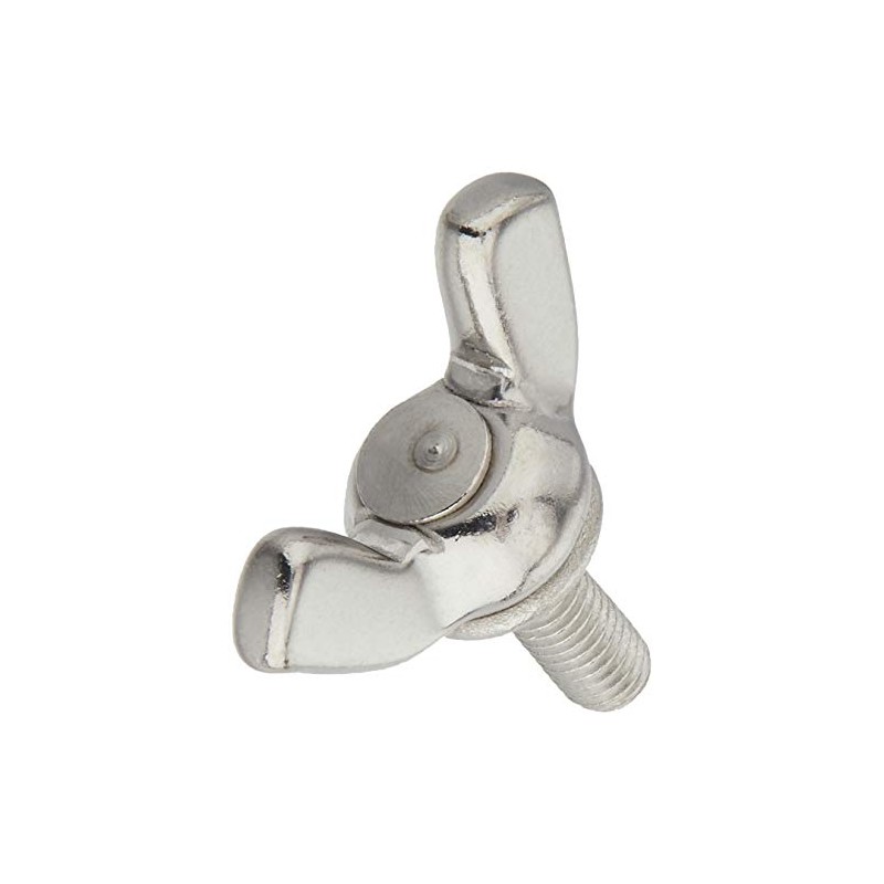 TRUSCO B35-0308 Pressed Butterfly Bolts, Stainless Steel, M3 x 8,