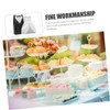 iplusmile 100pcs Bride Groom Candy Boxes Wedding Favor Containers Capacity