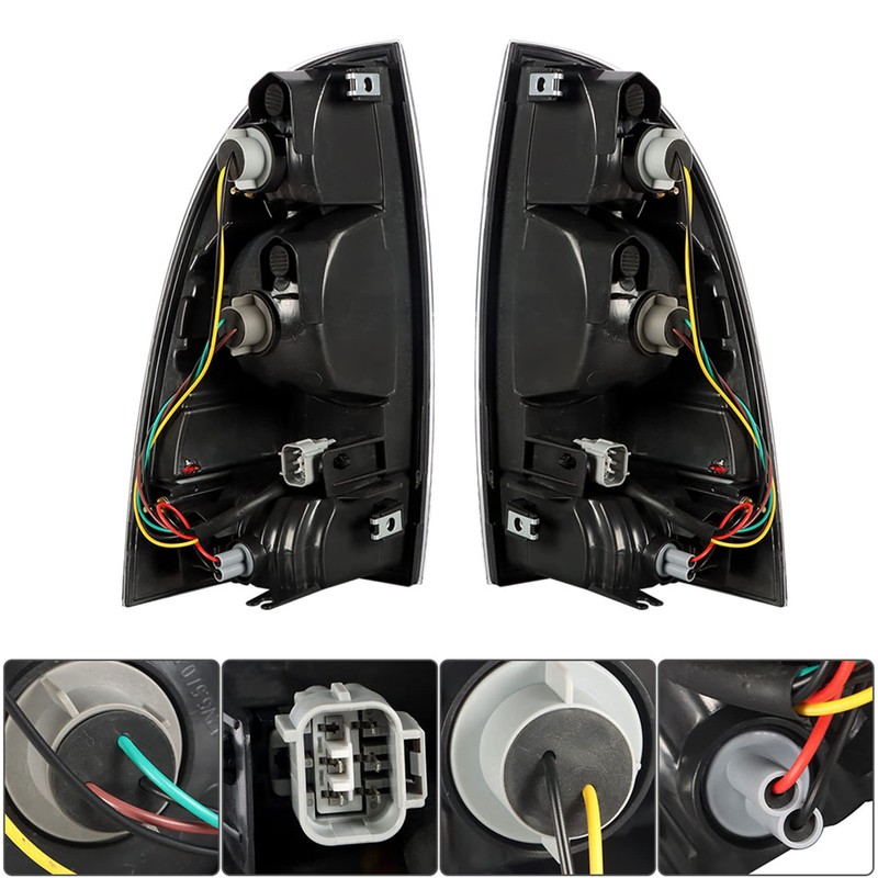 labwork LH and RH Tail Lights Replacement for Toyota Tacoma