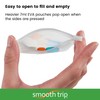 Smooth Trip Reusable Pill Pouch Set BPA Free Large 7
