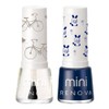 Esmaltes de uñas Renova Mini Duo Alluka y Brillo cada