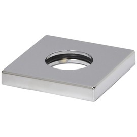 Kohler K-76335-CP Showerarm Trim kit, Square, Polished Chrome Finish