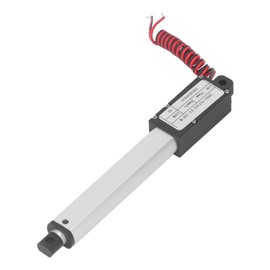 Mini Linear Actuator Electric Wear-Resistant Micro Linear Actuator Electric Aluminum Alloy Multi Protection 12V 75mm Hub for Iatrical (No Bracket)