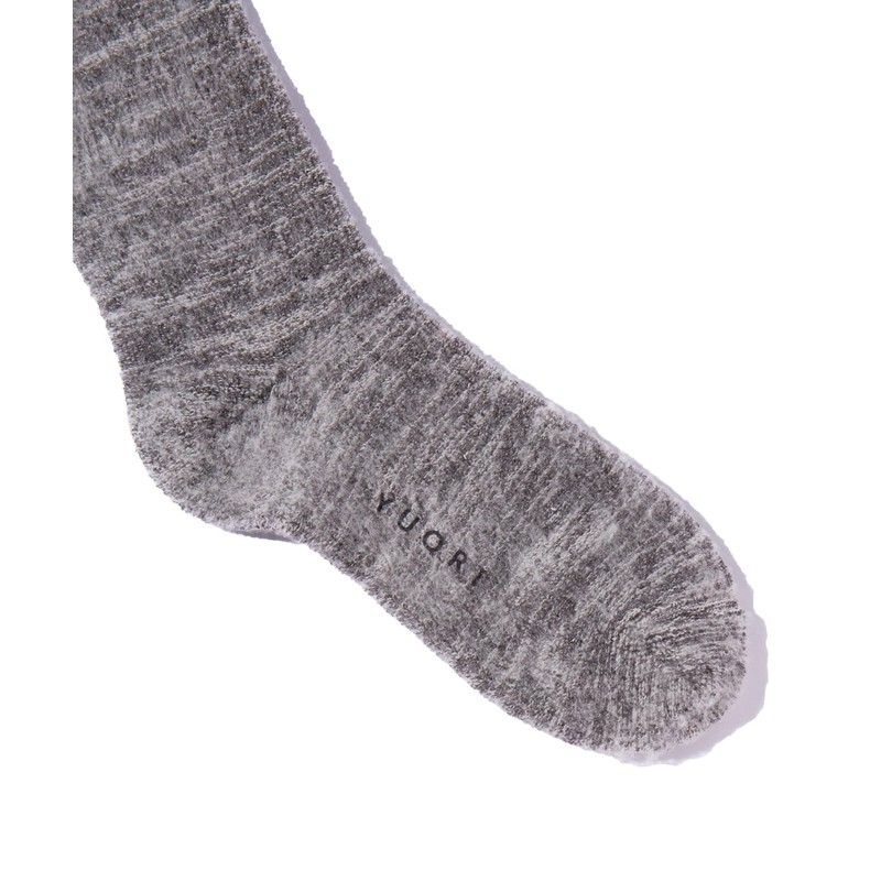 YUQRI Puff pile fur Unisex Socks, Antibacterial, Deodorizing, Antibacterial, gray