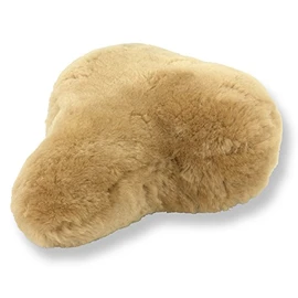 Reissner Lambskin Bicycle Saddle Cover Lambskin (FSB A), 27 x 24 cm