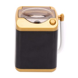 Mavis Laven Electric Mini Washing Machine Cosmetic Tool Cleansing Machine Children Toy Gift(Golden)