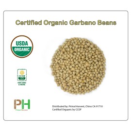 Baltoro Foods USA Grown Organic Garbanzo Beans 'ChickPeas' Kabuli 'Chana' Raw/Non-GMO/Ko - 2 LB