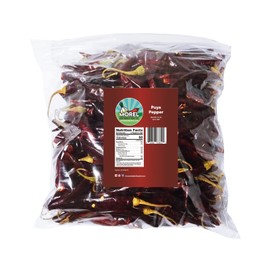 Dried Chile Puya Peppers/Weights: 4 Oz, 8 Oz, 1 Lb, 2 Lbs, 5 Lbs, and 10 Lbs (8 oz)