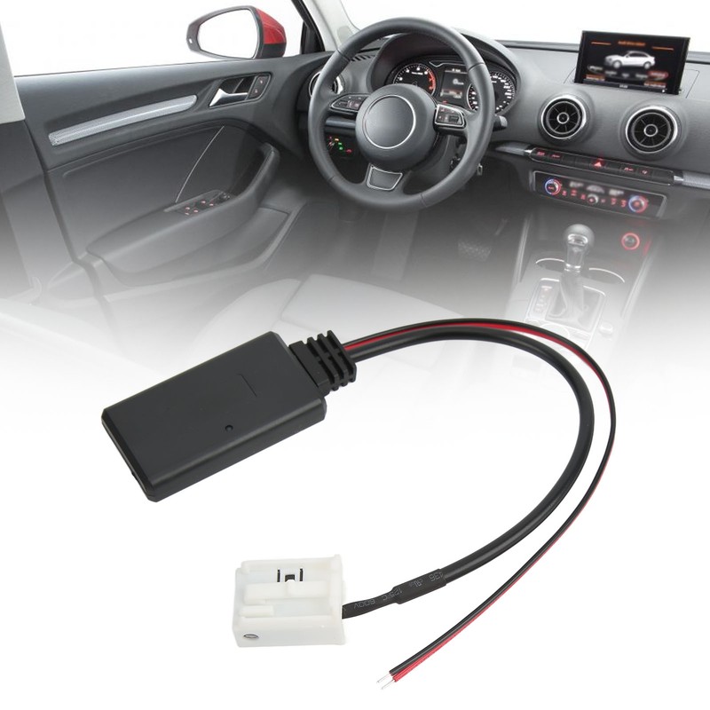 Bluetooth 4.0 Audio Adapter Car Aux in Cable Replacement for