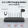 Unitek 2025 USB PD Charging Station, 6-Port, PD20W*2 + USB-C*1,