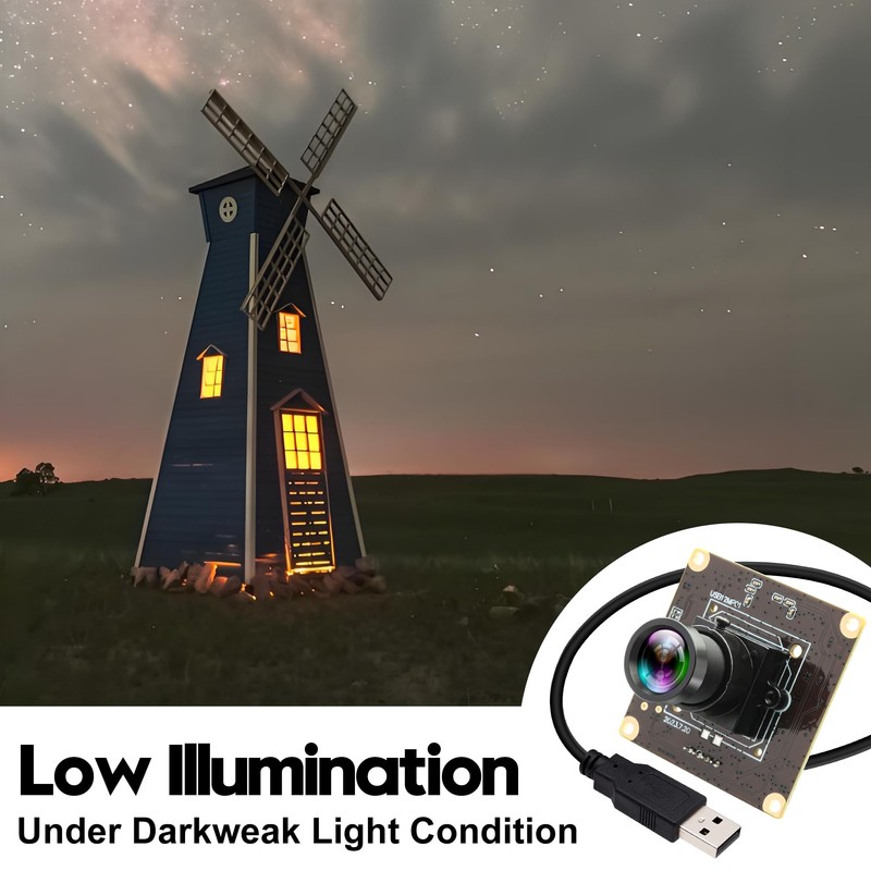 12MP USB Camera Module 4K 120fps High Speed Golf Swing