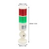 Red /Green CNC Machine Warning LED Indicator Alarm Signal Light