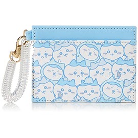 Chiikawa 0010 Pass Case, Commuter Pass Case, Card Case, Synthetic Leather, Mini, Small, Strap, Coil Chain, Thin, Women's, Men's, College Students, High School Students, Commuting to Work or School